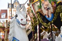 Bild vergr&ouml;&szlig;ern: Am Samstag, 6. Dezember, ist der Nikolaus auf dem Thomas-Nast-Nikolausmarkt unterwegs und verteilt Kleinigkeiten an die Kinder.