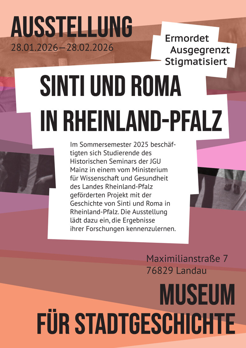 Studierendenprojekt "Sinti und Roma in Rheinland-Pfalz. Ermordet - ausgegrenzt - stigmatisiert"