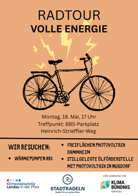 Bild vergr&ouml;&szlig;ern: Gef&uuml;hrte Radtour: Volle Energie